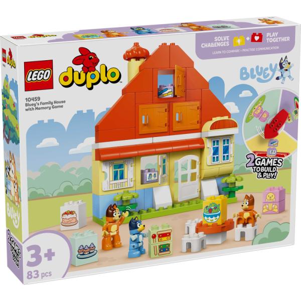 10459 | Bluey's Family House with Memory Game