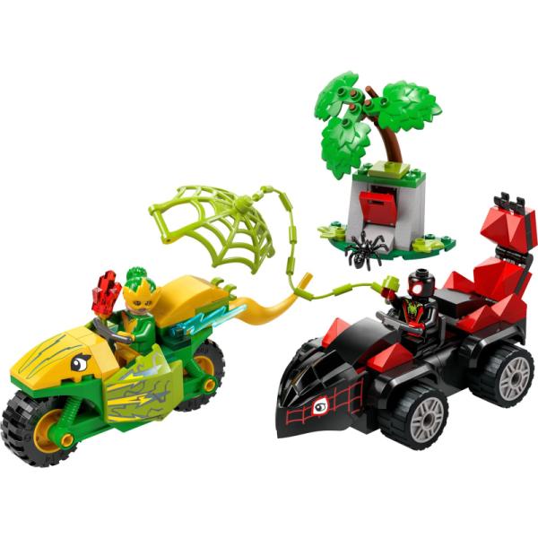 11198 | Spin and Electro Dinosaur Vehicle Chase
