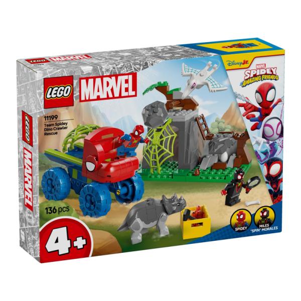 11199 | Team Spidey Dino Crawler Rescue