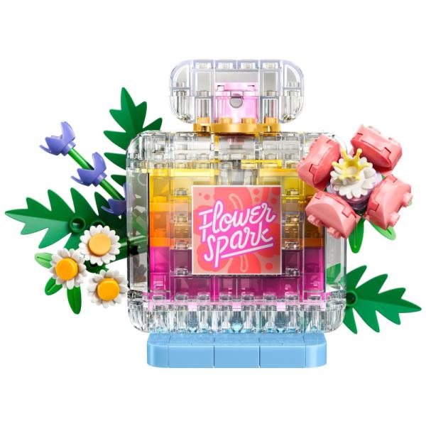 31383 | Floral Decor Perfume Bottle