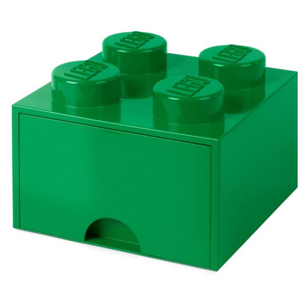 40051734 | Storage Drawer Brick 2x2 Dark Green
