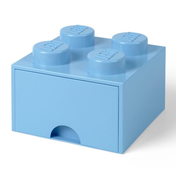 40051736 | Storage Drawer Brick 2x2 Light Royal Blue