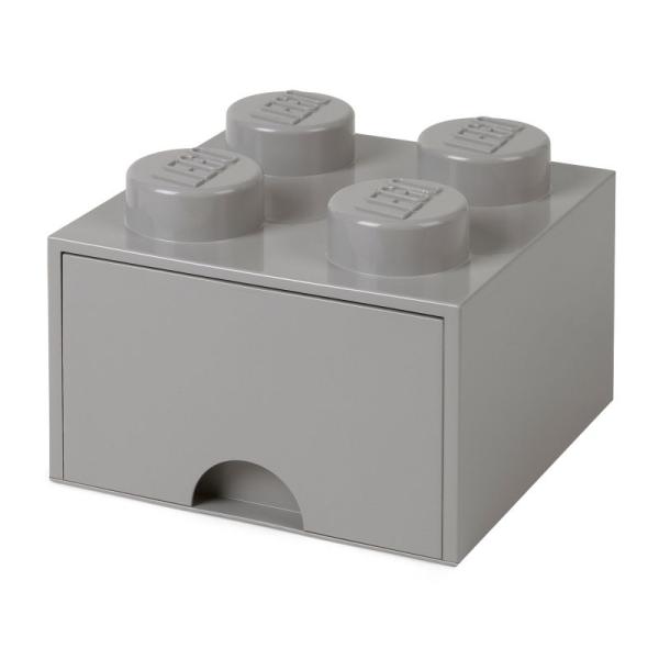 40051740 | Storage Drawer Brick 2x2 Light Grey