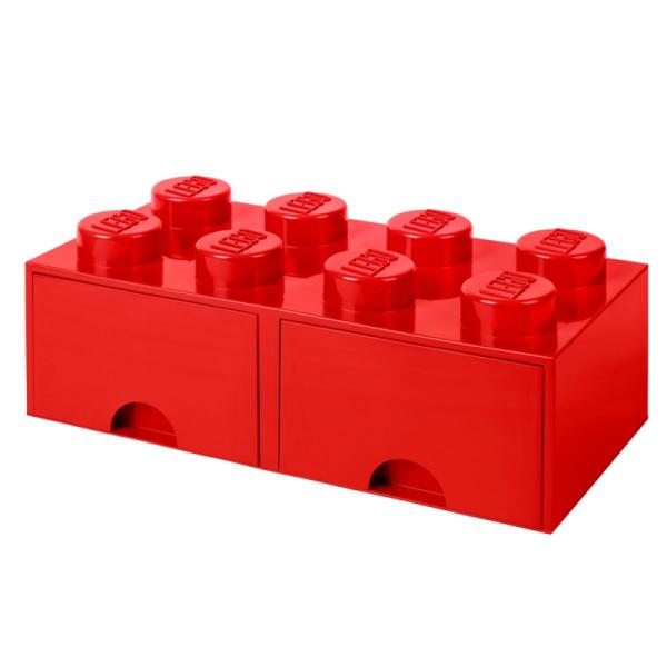 40061730 | Storage Drawer Brick 2x4 Red