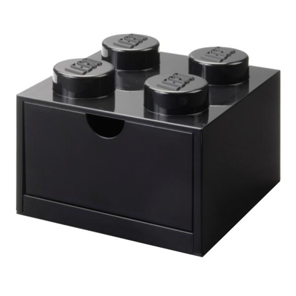 40201733 | Storage Drawer Brick 2x2 Black