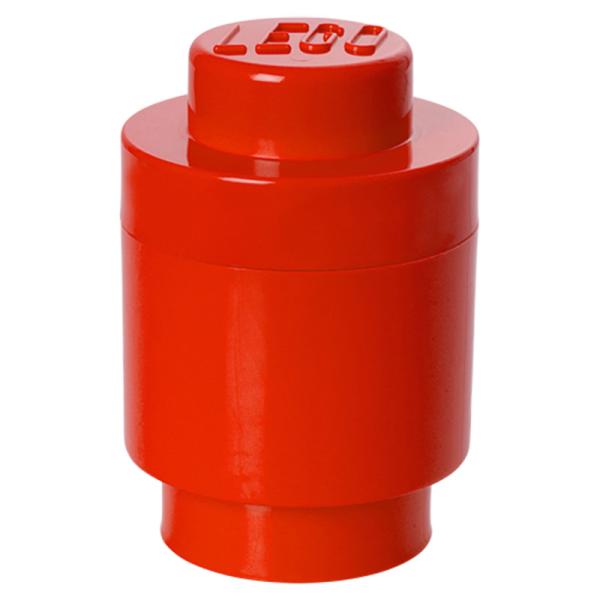 40301730 | Storage Brick Round 1x1 Red
