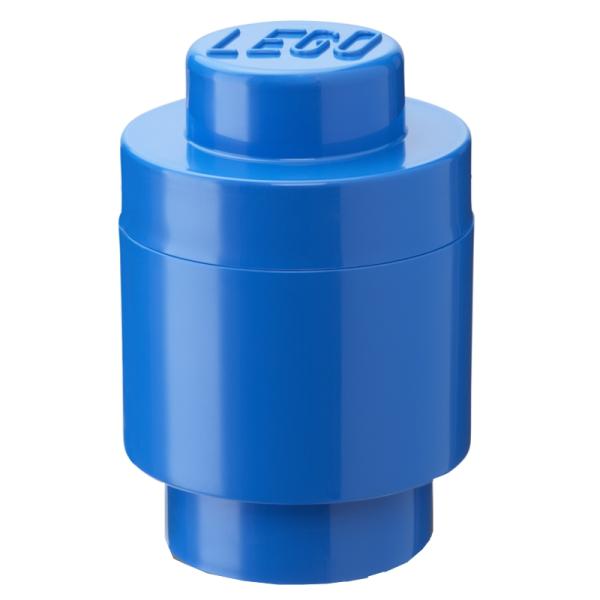 40301731 | Storage Brick Round 1x1 Blue