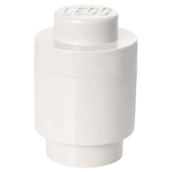 40301735 | Storage Brick Round 1x1 White