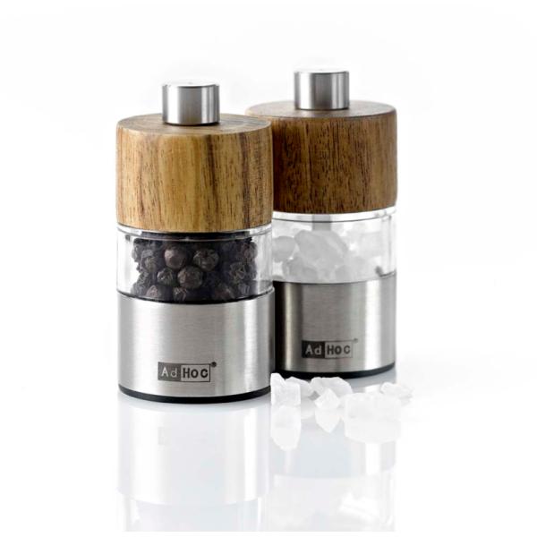 AdHoc | MP33 | David Pepper or Salt Mill Set of 2 Pieces