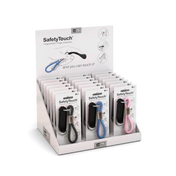 AdHoc | ST30 | SafetyTouch Finger Protection Keychain Display Filled with 24 Pieces