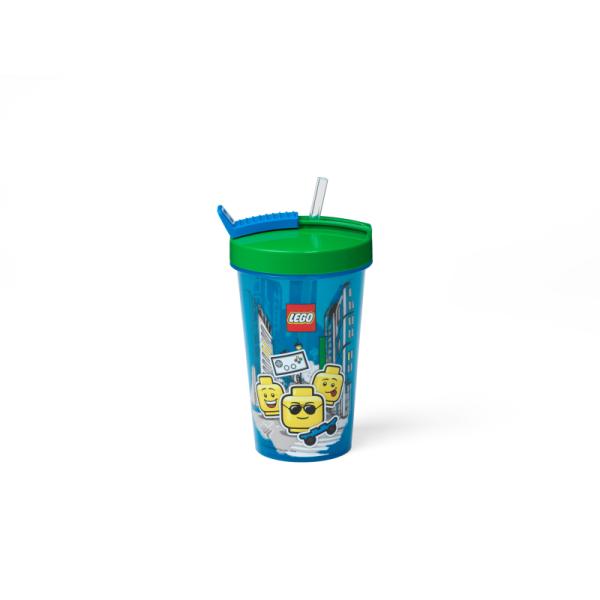 40441724 | Drinking Bottle with Straw Boy 500ml