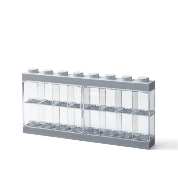 40660006 | Minifigure Display Case 16 Grey