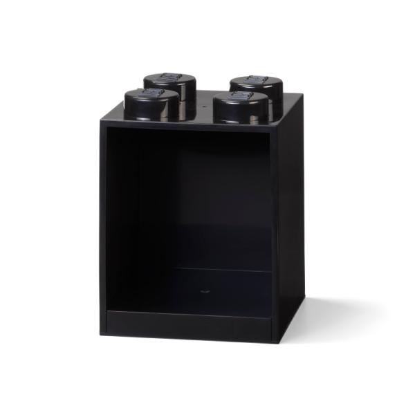 41141733 | Iconic Brick Shelf 2x2 Black
