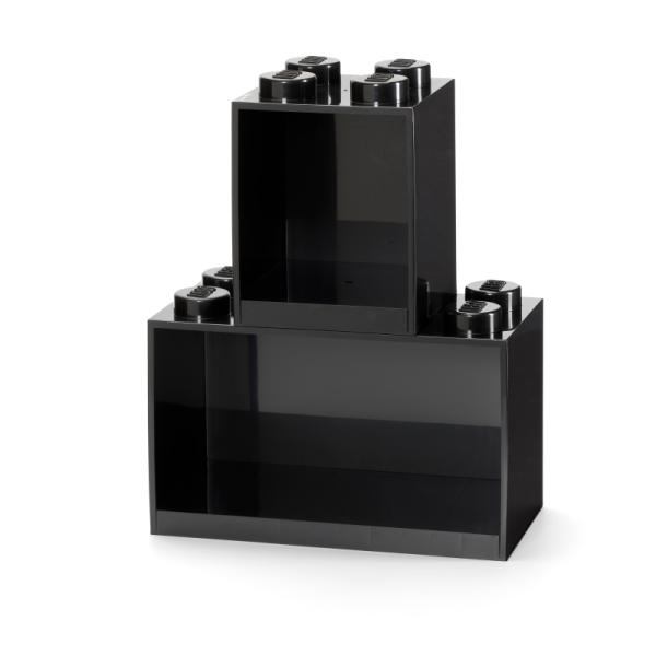 41171733 | Iconic Brick Shelf Set Black