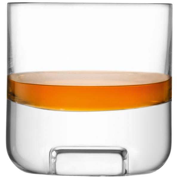 L.S.A. | G1687-09-301 | Cask Whisky Tumbler 240 ml Clear x 2