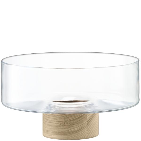 L.S.A. | G1053-25-301 | Lotta Serving KaasDome with Wooden Base 40 cm