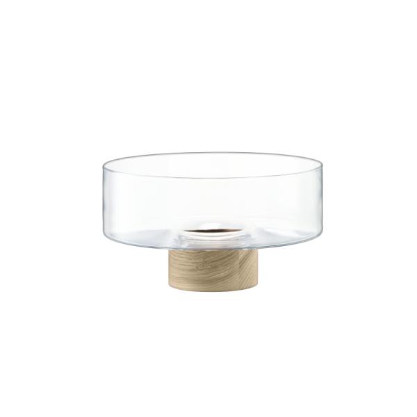 L.S.A. | G1053-25-301 | Lotta Serving KaasDome with Wooden Base 40 cm