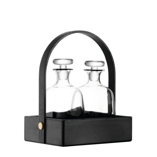L.S.A. | G1256-23-301 | Disc Decanter 900 ml Set of 2 Pieces