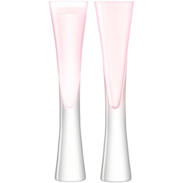 L.S.A. | G474-04-436 | Moya Blush Champagne Flute 170 ml Set of 2 Pieces