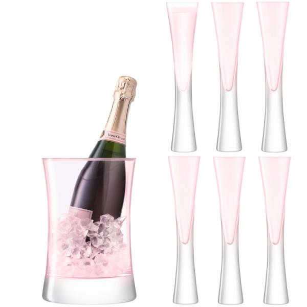 L.S.A. | G1372-00-436 | Moya Blush Serving Set of 7 Pieces