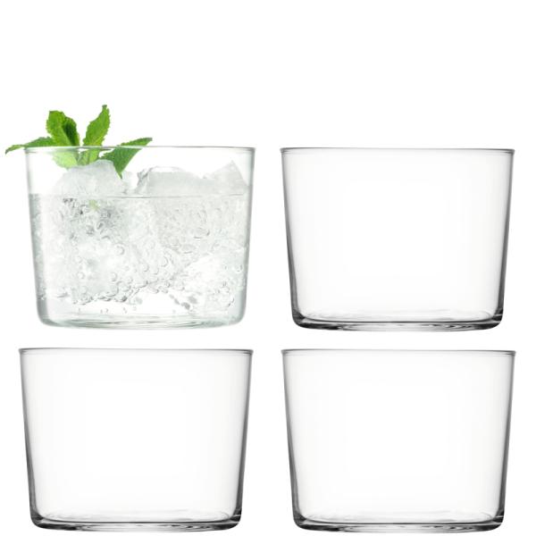 L.S.A. | G060-07-301 | Gio Tumbler 220 ml Set of 4 Pieces