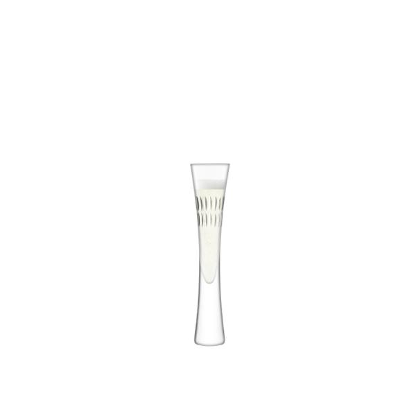 L.S.A. | G1372-00-167 | Moya Cut Ice Bucket and Champagne Flute 170 ml Set of 6 Pieces