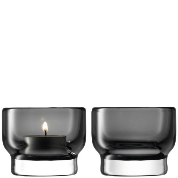 L.S.A. | G1550-06-970 | Utility Tealight Holder 6cm Set of 2 Pieces