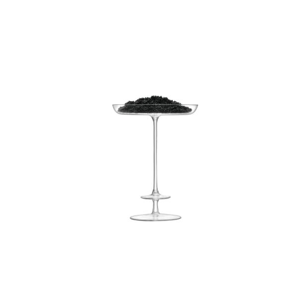 L.S.A. | G1559-15-301 | Champagne Theatre Pedestal Dish 15.5 cm Set of 2 Pieces