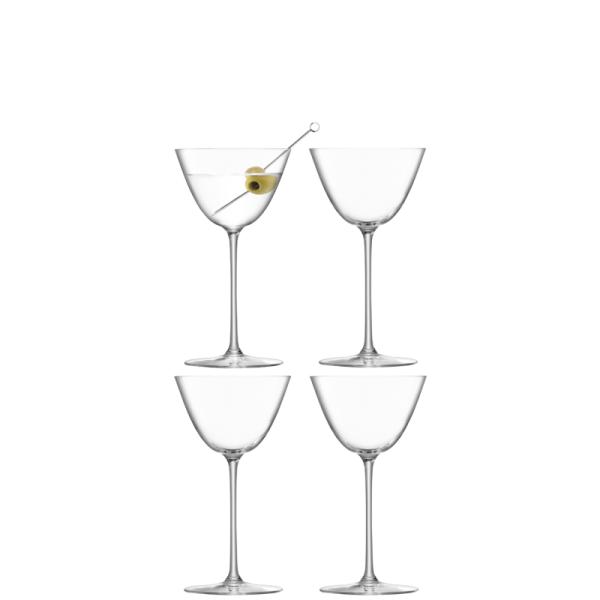 L.S.A. | G1619-07-301 | Borough Martini Glass 195 ml Set of 4 Pieces