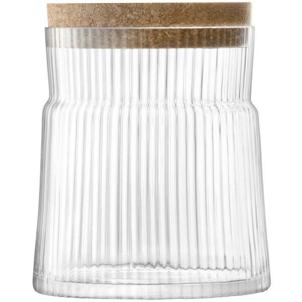 L.S.A. | G1624-17-304 | Gio Line Container and Cork Stopper 17.5 cm