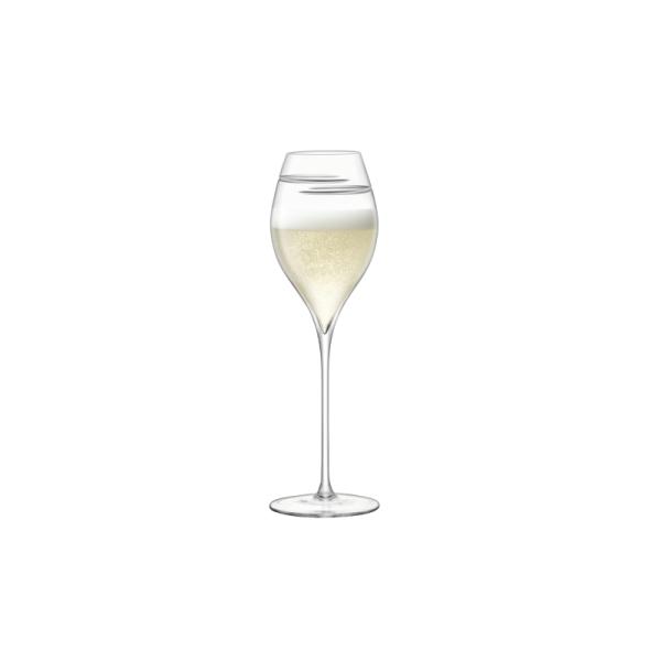 L.S.A. | G1530-13-408 | Verso Champagne Tulip Glass 370 ml Set of 2 Pieces