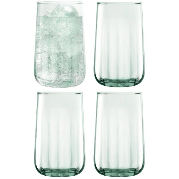 L.S.A. | G1656-21-988 | Mia Highball 590 ml Recycled/Part Optic x 4