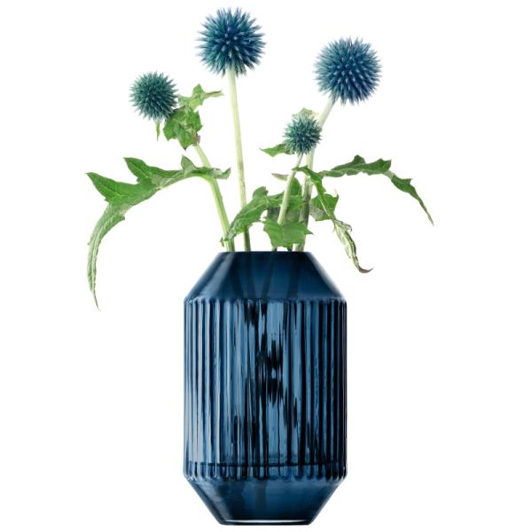 L.S.A. | G1655-15-610 | Rotunda Vase H15 cm Sapphire