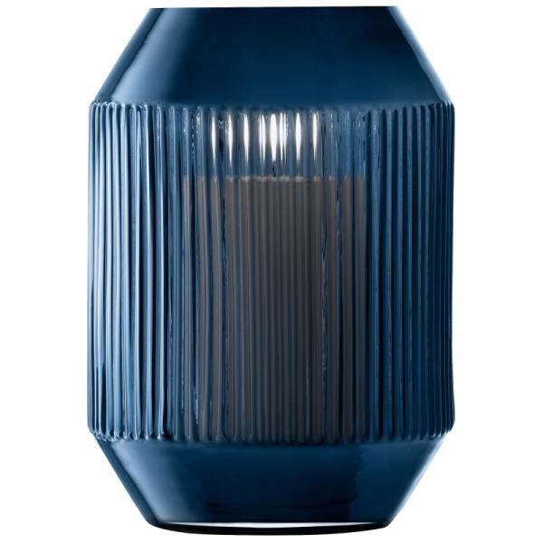 L.S.A. | G1655-26-610 | Rotunda Lantern/Vase H26 cm Sapphire