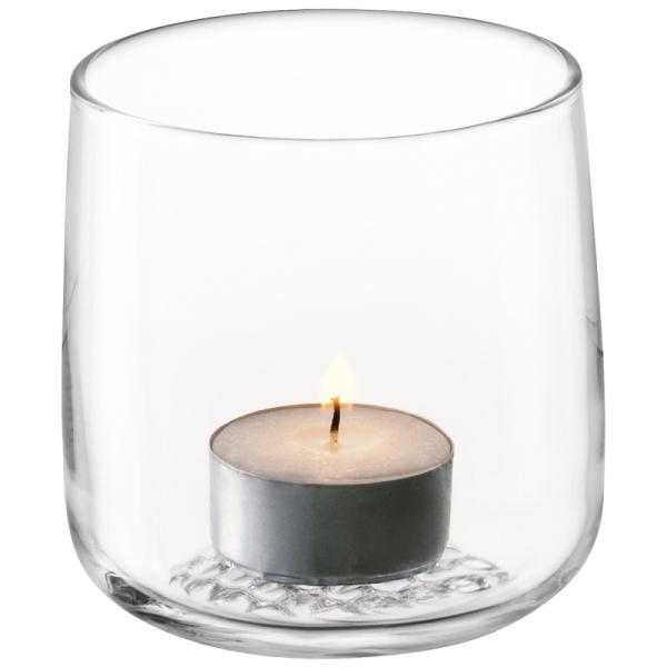L.S.A. | G1672-08-139 | Market Tealight Holder/Vase/Planter H8 cm Clear
