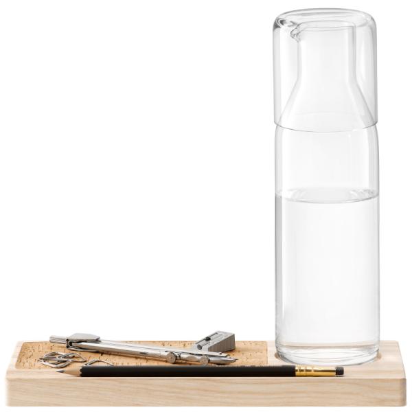 L.S.A. | G1676-00-301 | Plateau Carafe Set L28 cm Clear/Ash/Cork *