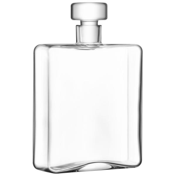 L.S.A. | G1688-36-301 | Cask Whisky Oblong Decanter 1 liter Clear