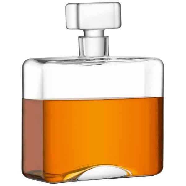 L.S.A. | G1690-36-301 | Cask Whisky Rectangle Decanter 1 liter Clear