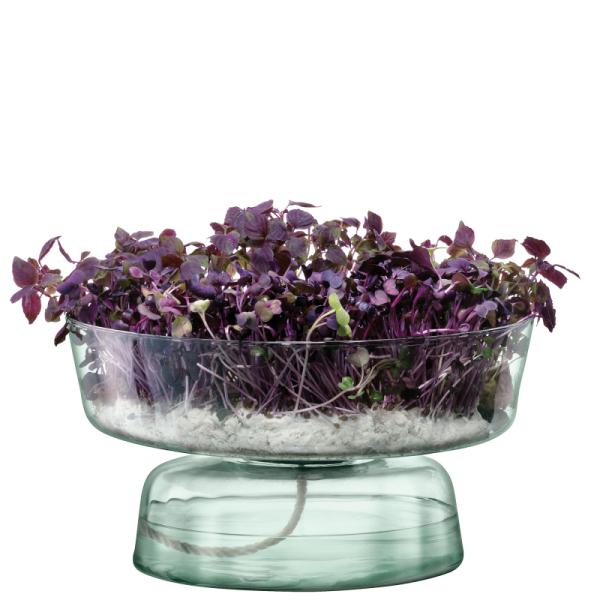L.S.A. | G1579-15-161 | Canopy Self Watering Planter H14,5 cm Recycled/Part Optic