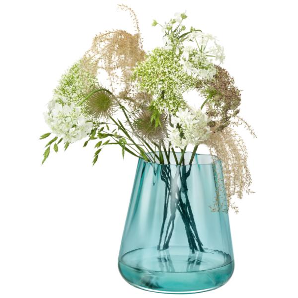 L.S.A. | G1706-18-895 | Lagoon Vase/Lantern H18,5 cm Sea Green
