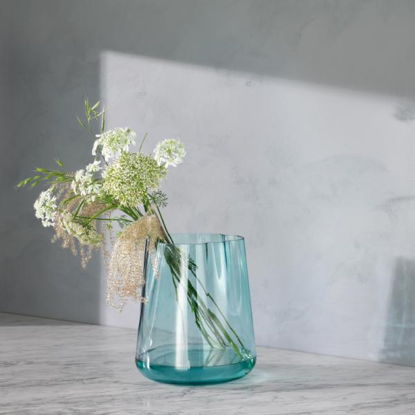 L.S.A. | G1706-24-895 | Lagoon Vase/Lantern H24 cm Sea Green