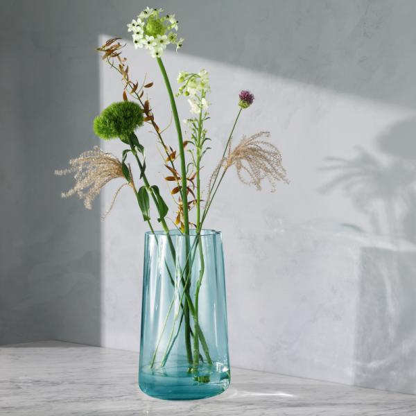 L.S.A. | G1706-35-895 | Lagoon Vase/Lantern H35 cm Sea Green