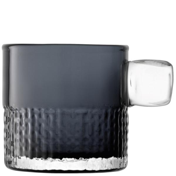 L.S.A. | G1708-09-134 | Handle Tealight Holder H9 cm Slate