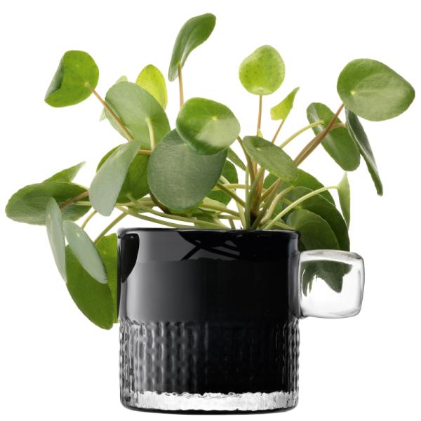 L.S.A. | G1708-09-134 | Handle Tealight Holder H9 cm Slate