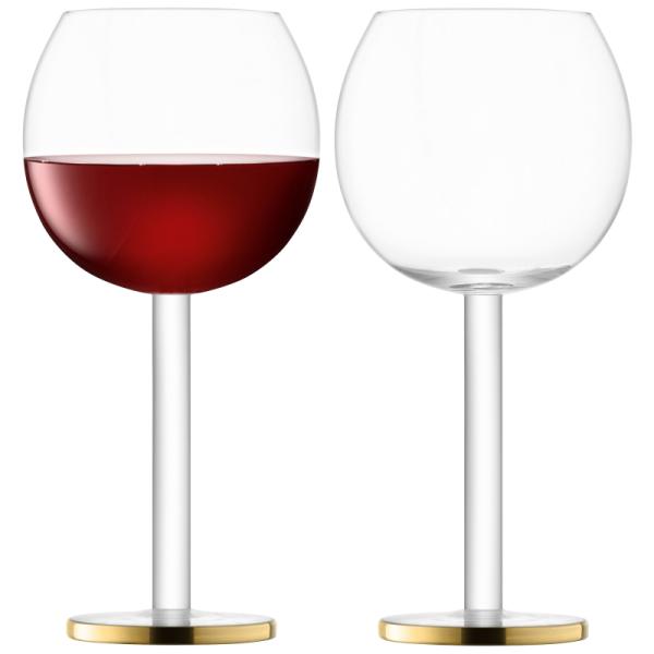 L.S.A. | G1714-11-943 | Luca Wine Goblet 320 ml Gold x 2