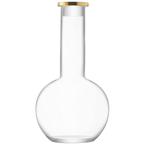 L.S.A. | G1715-54-943 | Luca Decanter & Stopper 1,5 liter Gold