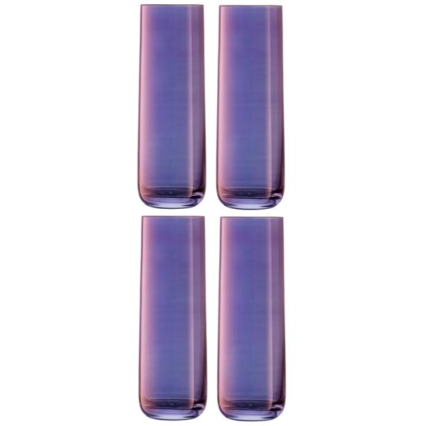 L.S.A. | G1617-15-887 | Aurora Highball 420 ml Polar Violet x 4