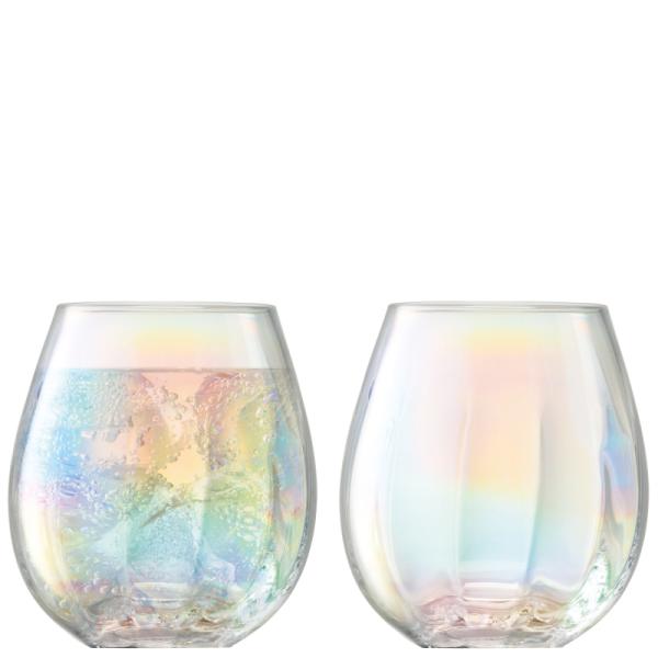 L.S.A. | G1331-15-401B | Pearl Tumbler 14oz Mother of Pearl x 2