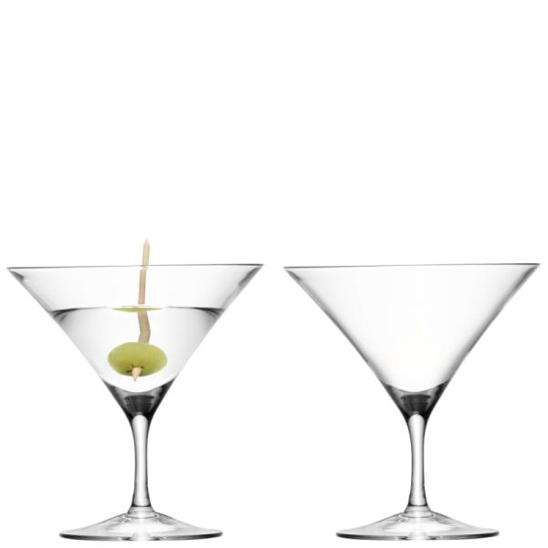 L.S.A. | G715-06-991B | Bar Martini Glass 6oz Clear x 2