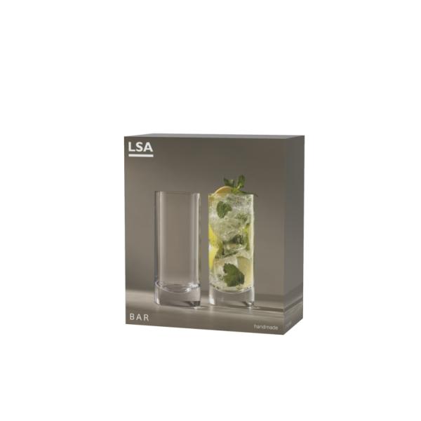 L.S.A. | G1221-15-991B | Bar Highball 14oz Clear x 2